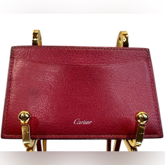 CARTIER CARD CASE LOGO - Picture 13 of 13